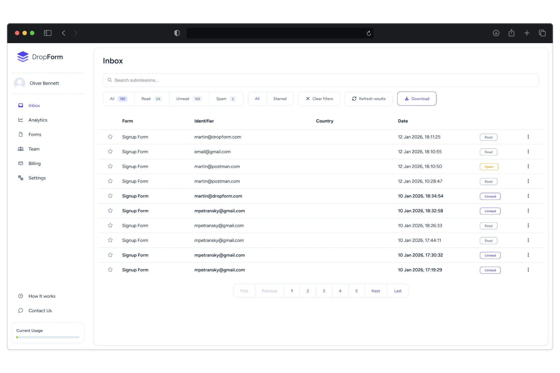 Why DropForm Treats Form Submissions Like an Email Inbox